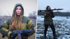 Ruská kráska (23) motivuje žoldáky k narukování do armády: Sama odpaluje rakety na území Ukrajiny!