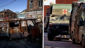 Na Ukrajině chybí sanitky