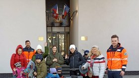 ZZS SČK pomáhala s transportem uprchlíků z Ukrajiny