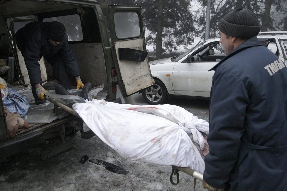 Další oběti z řad civilistů na Ukrajině
