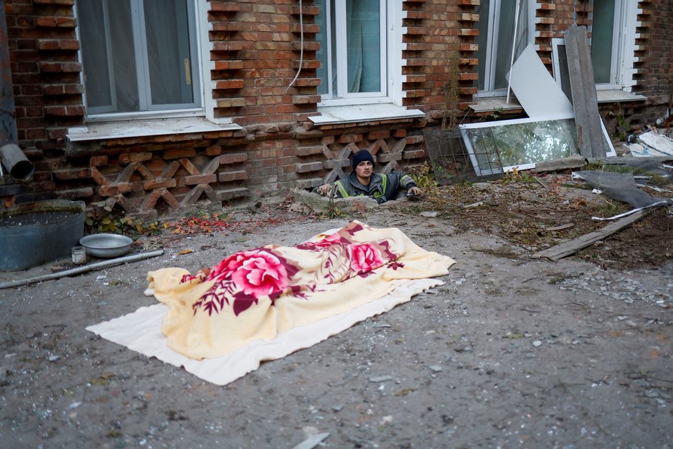 Válka na Ukrajině: Další snímky z ostřelovaného Mykolajivu