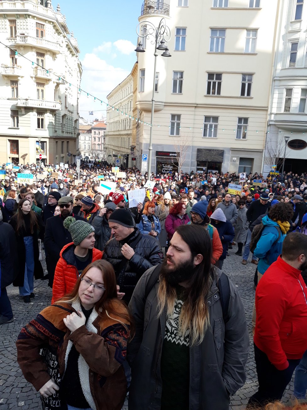 Na demonstraci přišly tisíce lidí.