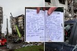 Holčička (9) z Borodjanky napsala dojemný dopis své mrtvé matce, která zřejmě zemřela při ruském ostřelování. (v pozadí ilustrační foto)