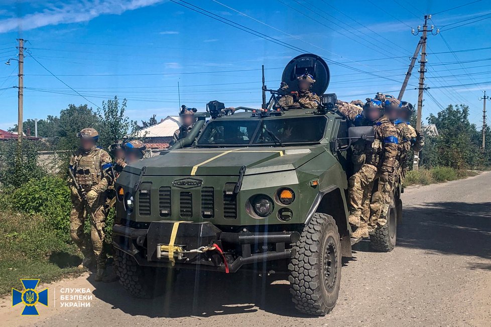 Ukrajinská armáda osvobodila Kupjansk (10.9.2022).