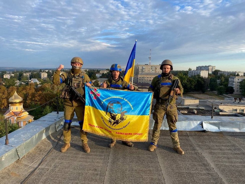 Ukrajinská ofenziva: Osvobozený Kupjansk