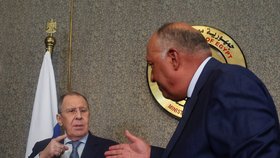 Lavrov v Egyptě (24. 7. 2022)