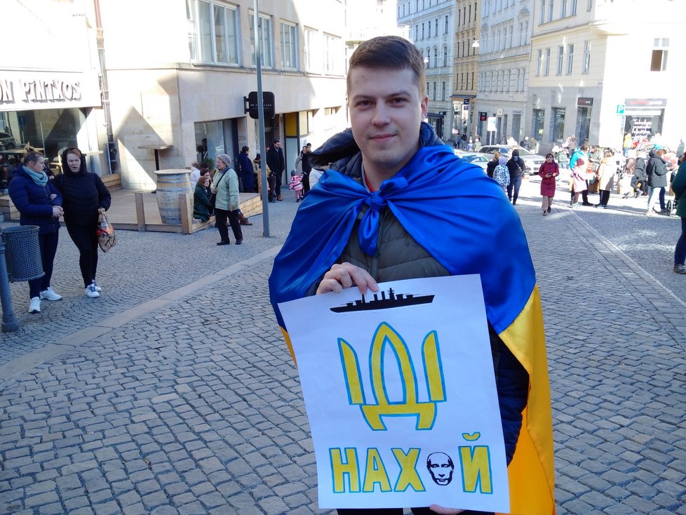 Student z Ukrajiny Yehor (25): Narodil jsem se ve stejném městě jako prezident, jsem na něho hrdý!
