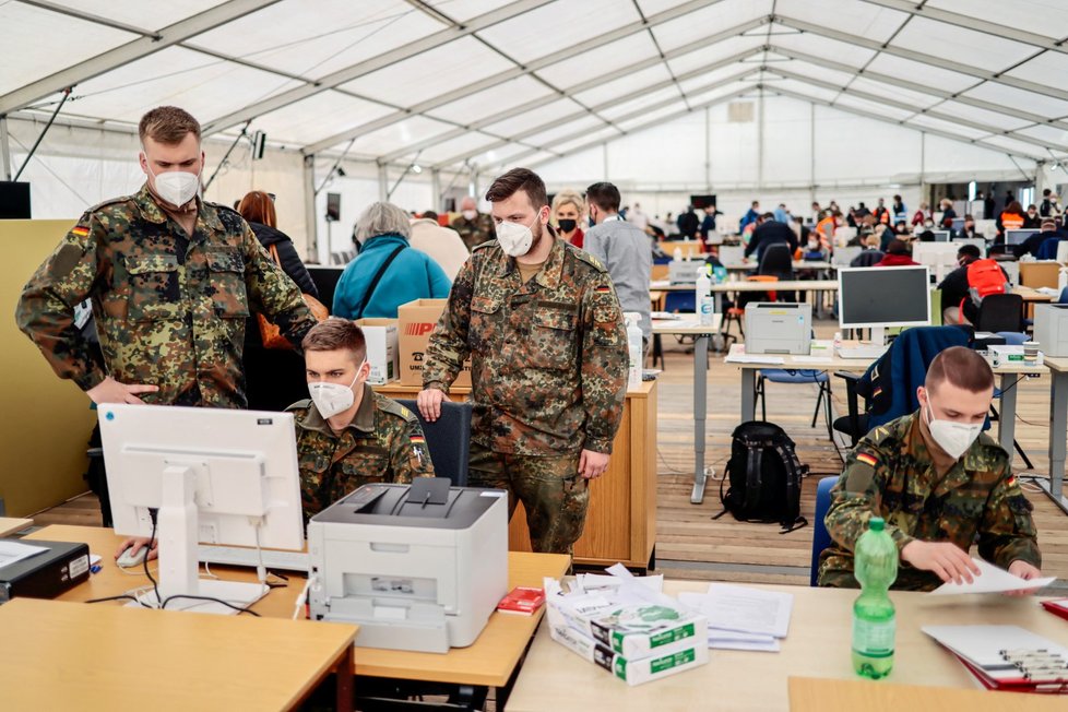 Uprchlíci z Ukrajiny v Německu (22. 3. 2022)