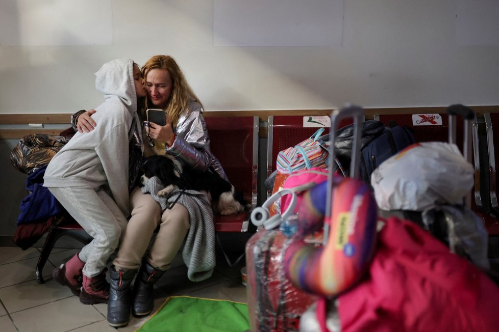 Uprchlíci z Ukrajiny dorazili do Rumunska (13. 3. 2021)