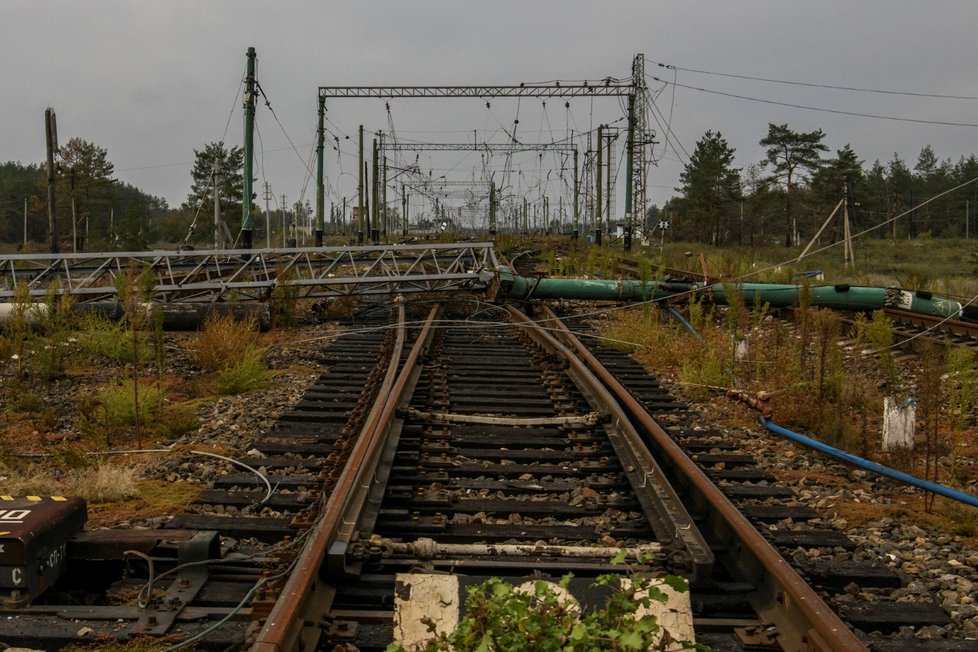 Zkáza ukrajinských železnic