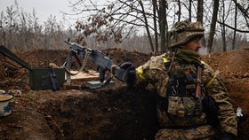 Boje v Doněcku: Ukrajinští vojáci (16.11.2022)