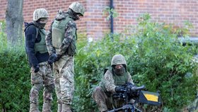 Výcvik ukrajinských vojáků v Británii (10. 11. 2022).