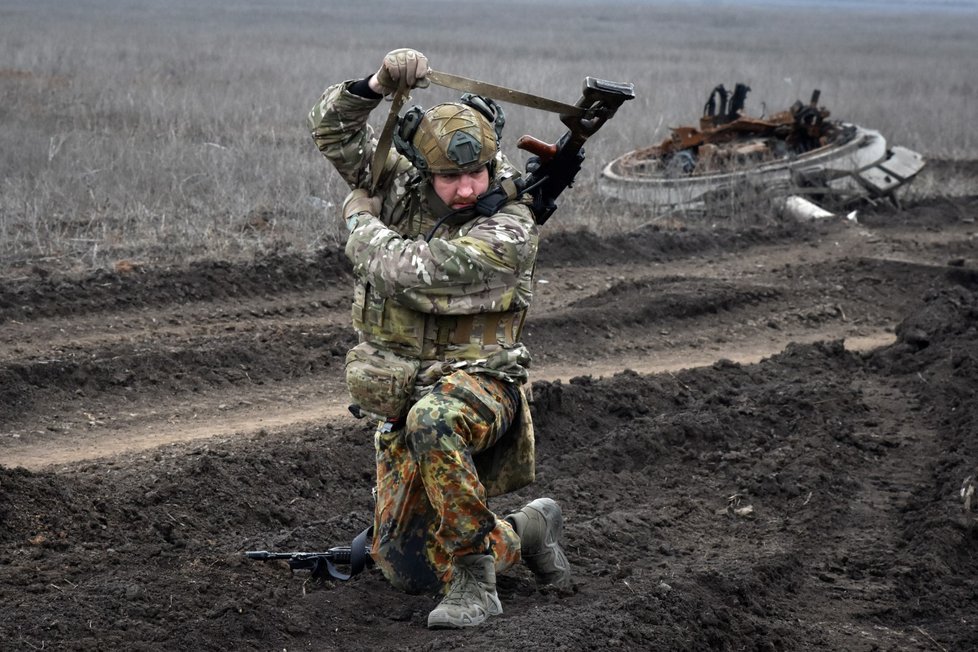 Vojáci na Ukrajině