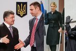 Pestrá kampaň na ukrajinského prezidenta: Kličko podpořil Porošenka, Tymošenková nikoli. Darth Vadera do voleb nepustili