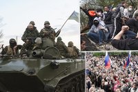 Na východě Ukrajiny začala sporná separatistická referenda