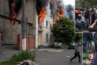 Další mrtví separatisté na Ukrajině: K 20 mrtvým "teroristům" přibyli zajatci, centrum města Mariupol hoří!