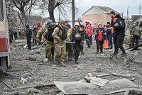 Rusové při obřím útoku zasáhli porodnice i obchody. Lipavský: Barbarství a zvrácená invaze!