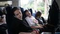 Kyjev doufá, že se domů vrátí do cnejvíce žen. Návrat uprchlic vlakem do Kyjeva letos v červnu.