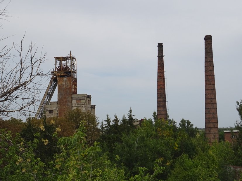 Gukovo - opuštěný důlní komplex