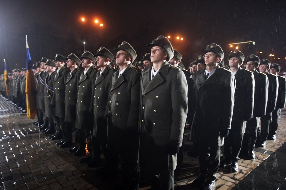 Ukrajina slavila Den ozbrojených sil v době vzrůstajícího napětí.