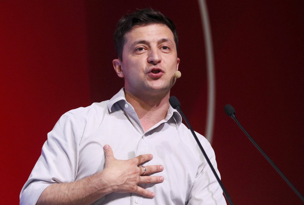 Ukrajinský prezident Volodymyr Zelenskyj