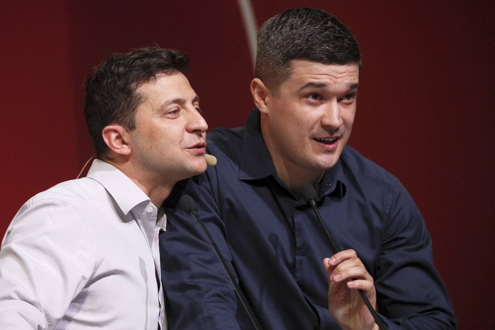 Ukrajinský prezident Volodymyr Zelenskyj.