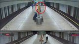 VIDEO: Opilý Ukrajinec (34) močil v metru. „Zklidnil“ ho strážník, co akorát mířil do práce