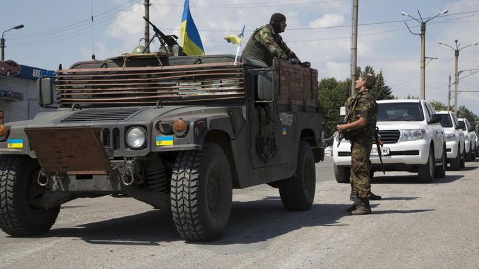 Ukrajinská armáda na východě země