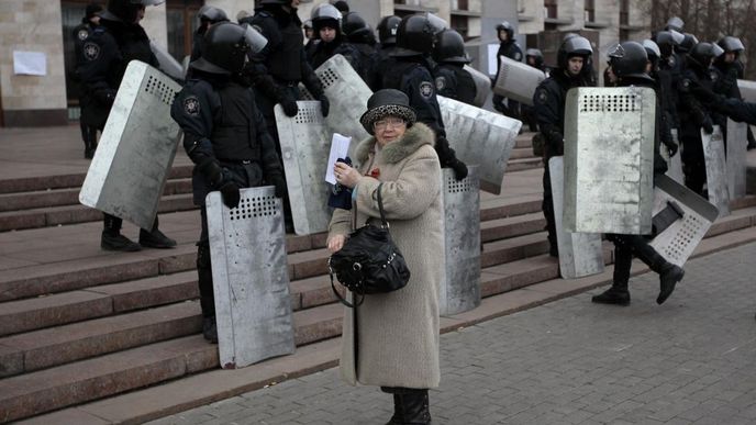 Ukrajinská policie (ilustrační foto)