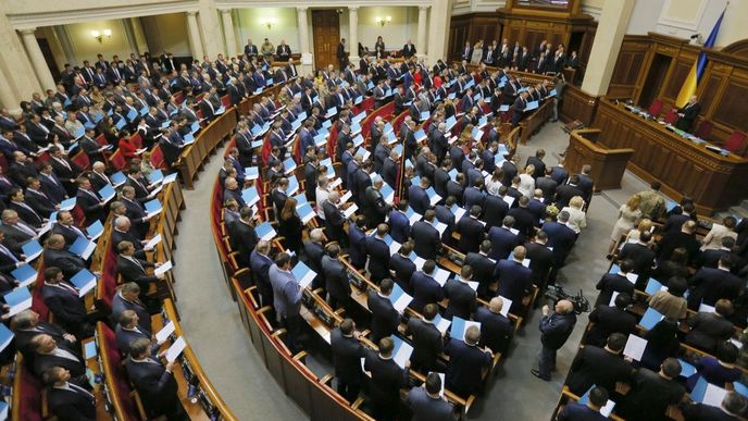 Ukrajinský parlament odsouhlasil konec neutrality 23. prosince.