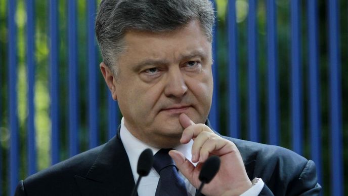 Ukrajinský prezident Petro Porošenko