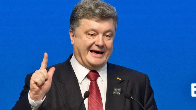 ukrajinský prezident Petro Porošenko