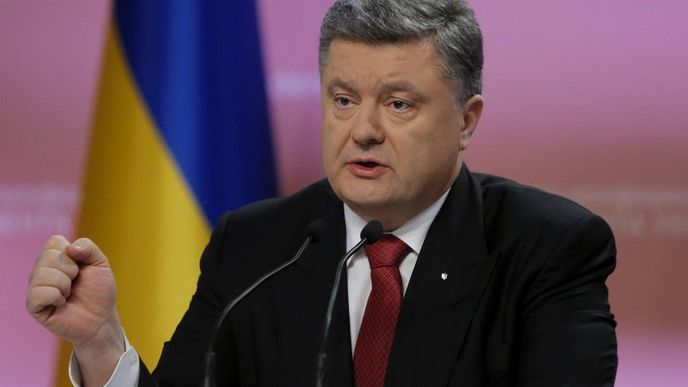 Ukrajinský prezident Petro Porošenko