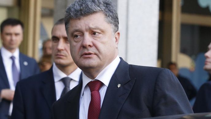 Ukrajinský prezident Petro Porošenko