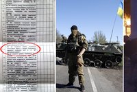 Šokující dotazníky ukrajinské armády: Jste připraveni střílet "civily"?