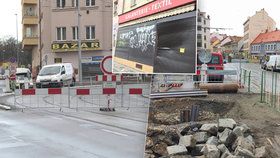 Rekonstrukce Zenklovy ulice drtí místní podnikatele.