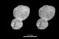 „Vypadá jako sněhulák.“ NASA ukázala ostrou fotku planetky Ultima Thule