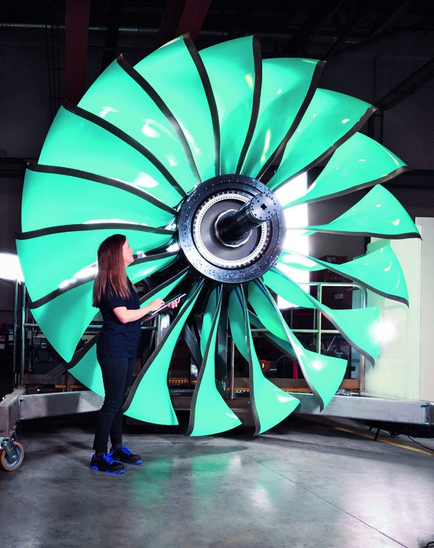 UtraFan je zatím největší letecká turbína