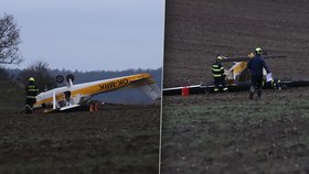 Odpoledne se nedaleko Hostimi u Berouna dostalo do potíží ultralehké letadlo se dvěma pasažéry na palubě, které bylo následně nuceno nouzově přistát.