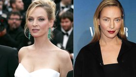 Uma Thurman (44) se patrně rozhodla jít ve šlépějích své kolegyně Renée Zellweger (45) a stejně jako ona radikálně změnila svůj zevnějšek. Plastické operace ale herečku z filmu Kill Bill proměnily v úplně jiného člověka.