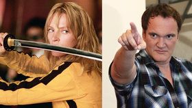 15 let tajená zášť: Musí ti vlát vlasy, přikázal Tarantino Umě. Děsivě nabourala, režisér se teď omluvil