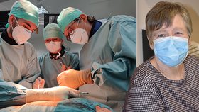 Lékaři z Nemocnice Třinec-Podlesí voperovali Vilmě Sikorové (64) teprve jako třetímu člověku v ČR unikátní umělou chlopeň.