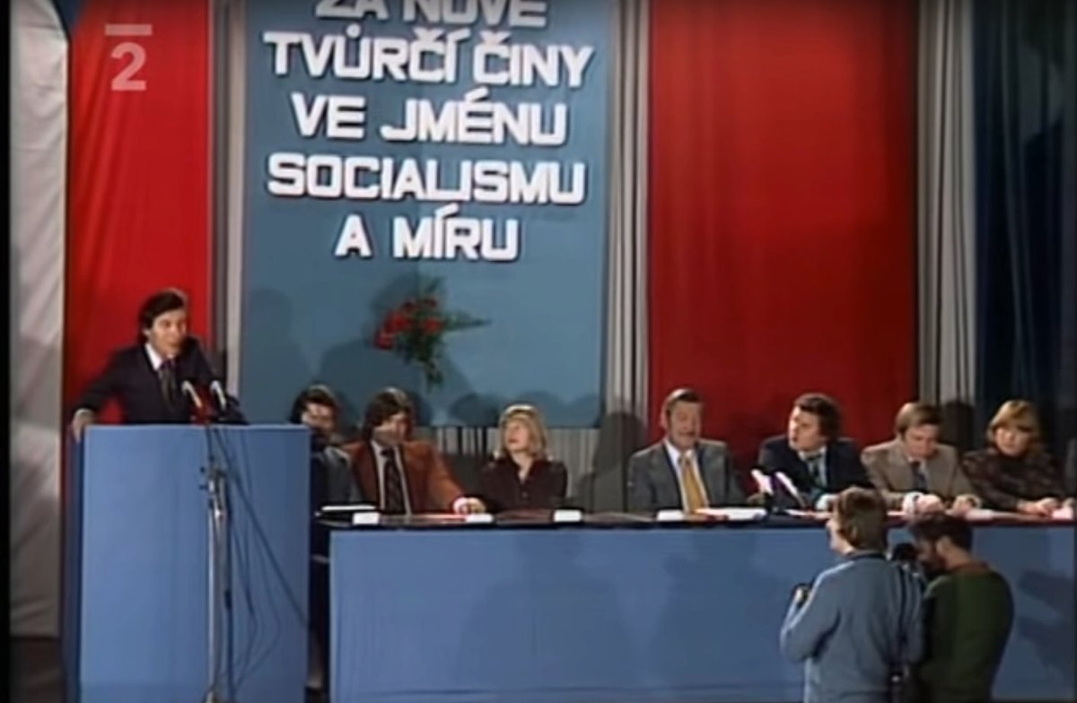 Mistrův projev ve jménu socialismu.