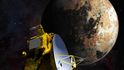 umělcova představivost, New Horizons prolétá kolem Pluta a Charona