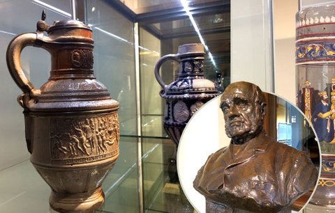 Uměleckoprůmyslové museum vystavuje skvosty ze sbírky Vojtěcha Lanny: Od smrti mecenáše uplynulo 110 let