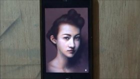 Tento portrét namaloval Japonec na iPodu
