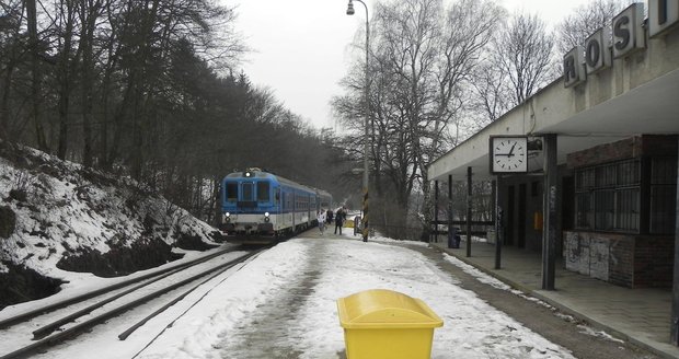 Žena vstoupila v pátek dopoledne před vlak na trati mezi Zastávkou u Brna, Rosicemi a Tetčicemi na Brněnsku. (Ilustrační foto)