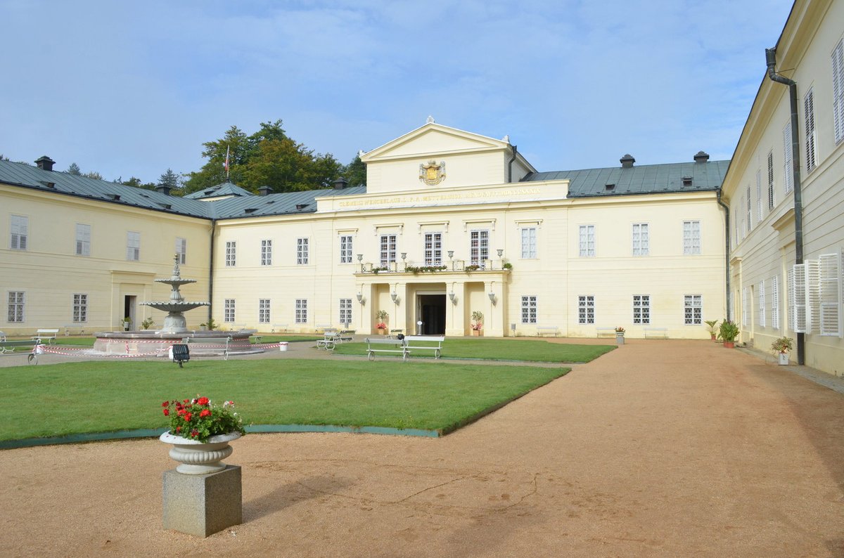 Kníže Metternich byl milovníkem umění. Na zámku Kynžvart otevřel vůbec první veřejné muzeum.