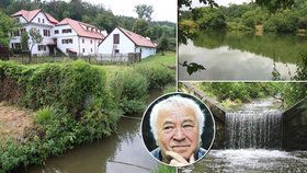 Na Únětickém potoce stávaly nejstarší mlýny v Čechách. U jednoho z nich, v pražském Suchdole, se utopil syn Miroslava Horníčka.