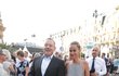 Unicredit party ve Varech: Michal Dvořák s manželkou Lucií